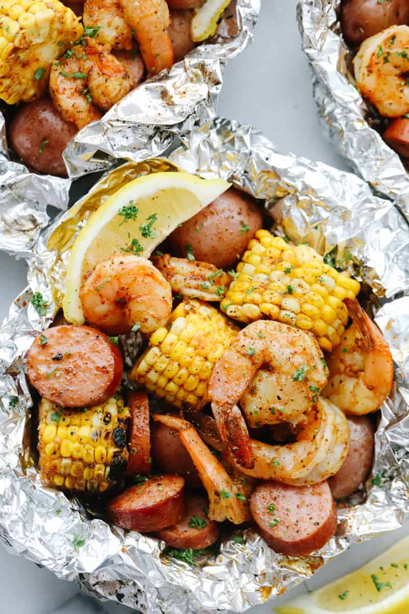 Teriyaki Meatball Foil Packets