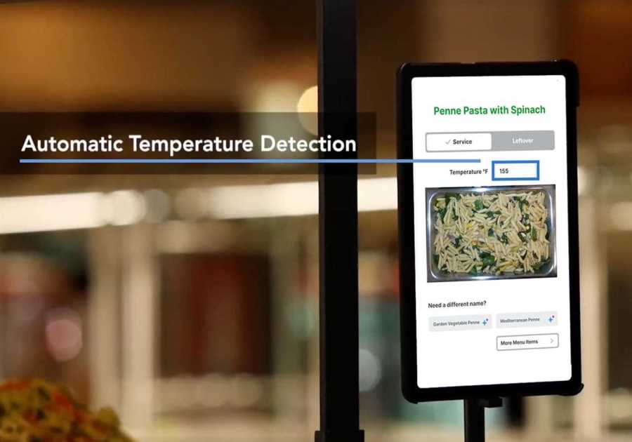 Metafoodx Reveals AI Temperature Checking to Maintain Food Out of the Risk Area-- and the Garbage