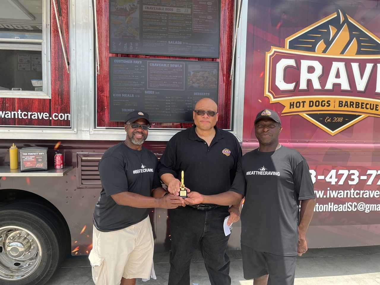 Crave Hot Dogs & BBQ Wins People's Choice Award at 1st Annual Hogs N' Dogs Grilling Competition