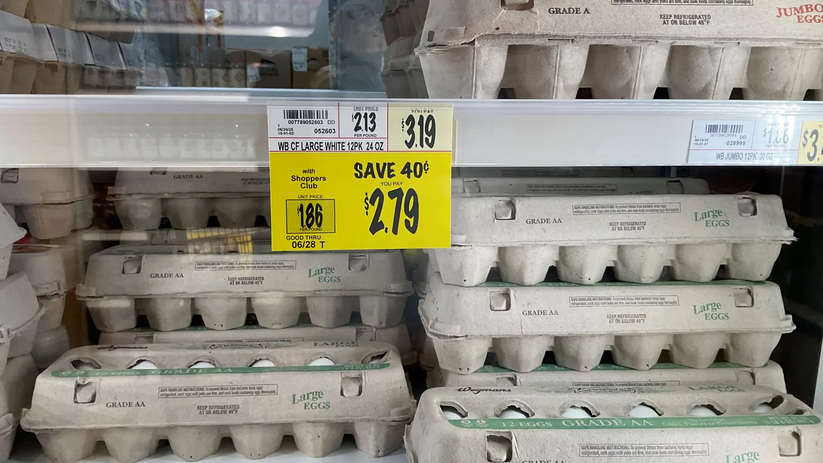 Trump administration files a claim against California over egg costs