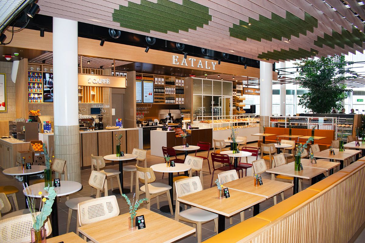 Eataly opens its shop in the Netherlands, at Amsterdam Schiphol Airport