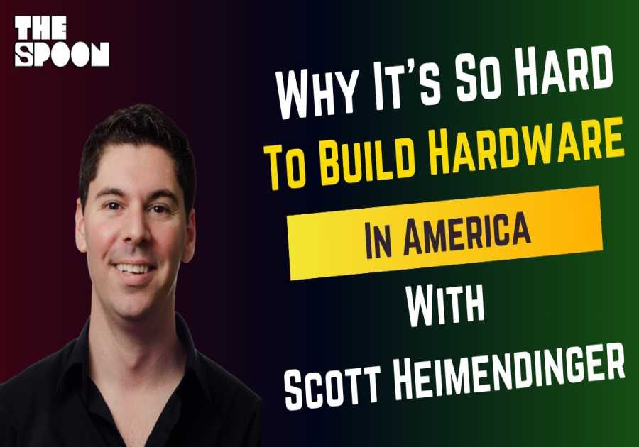 This Culinary Tech Developer Thought He Could Build Some Components For His Most Current Gizmo in the United States. After that He Called Around.