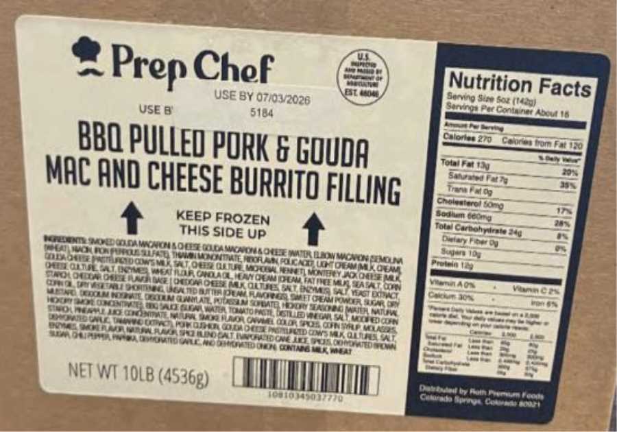 USDA issues public alert for pulled pork products because of undeclared irritants
