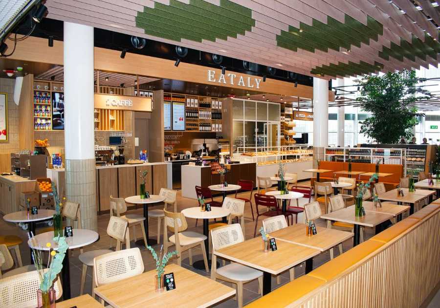 Eataly opens its shop in the Netherlands, at Amsterdam Schiphol Airport