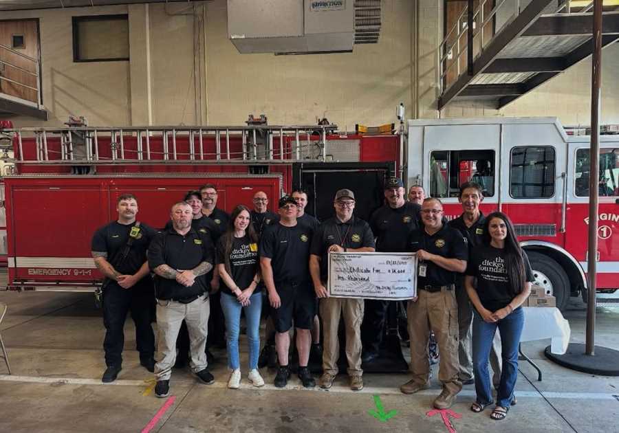 The Dickey Structure Donates $10,000 to Chillicothe Fire Department for Forcible Entrance Training Door