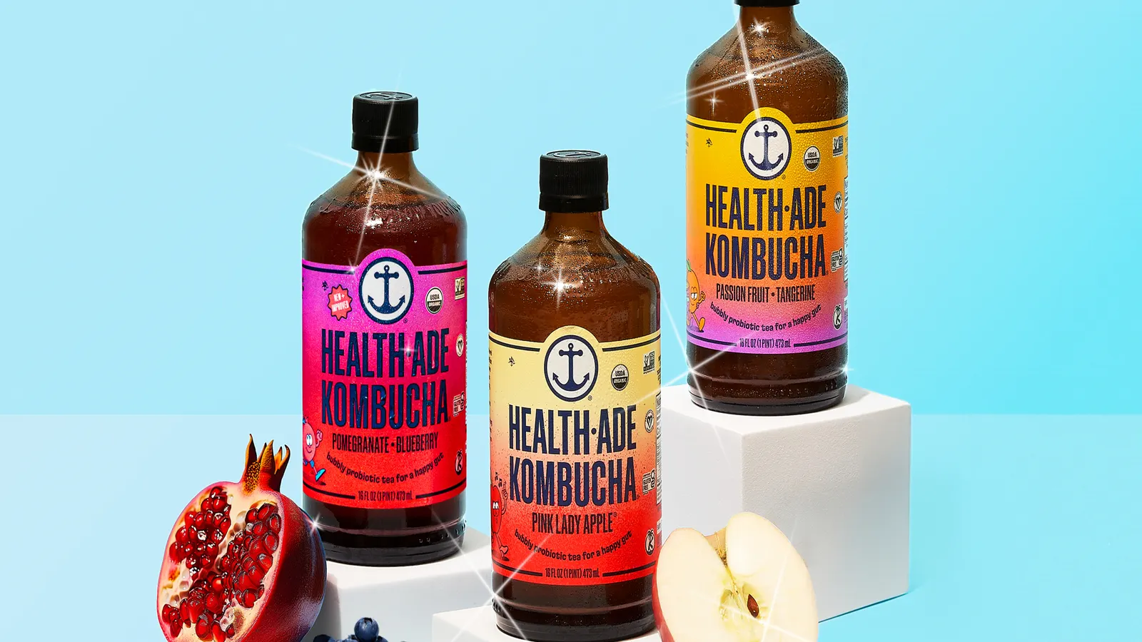 Bolthouse Farms proprietor buys kombucha producer Health-Ade for $500M.