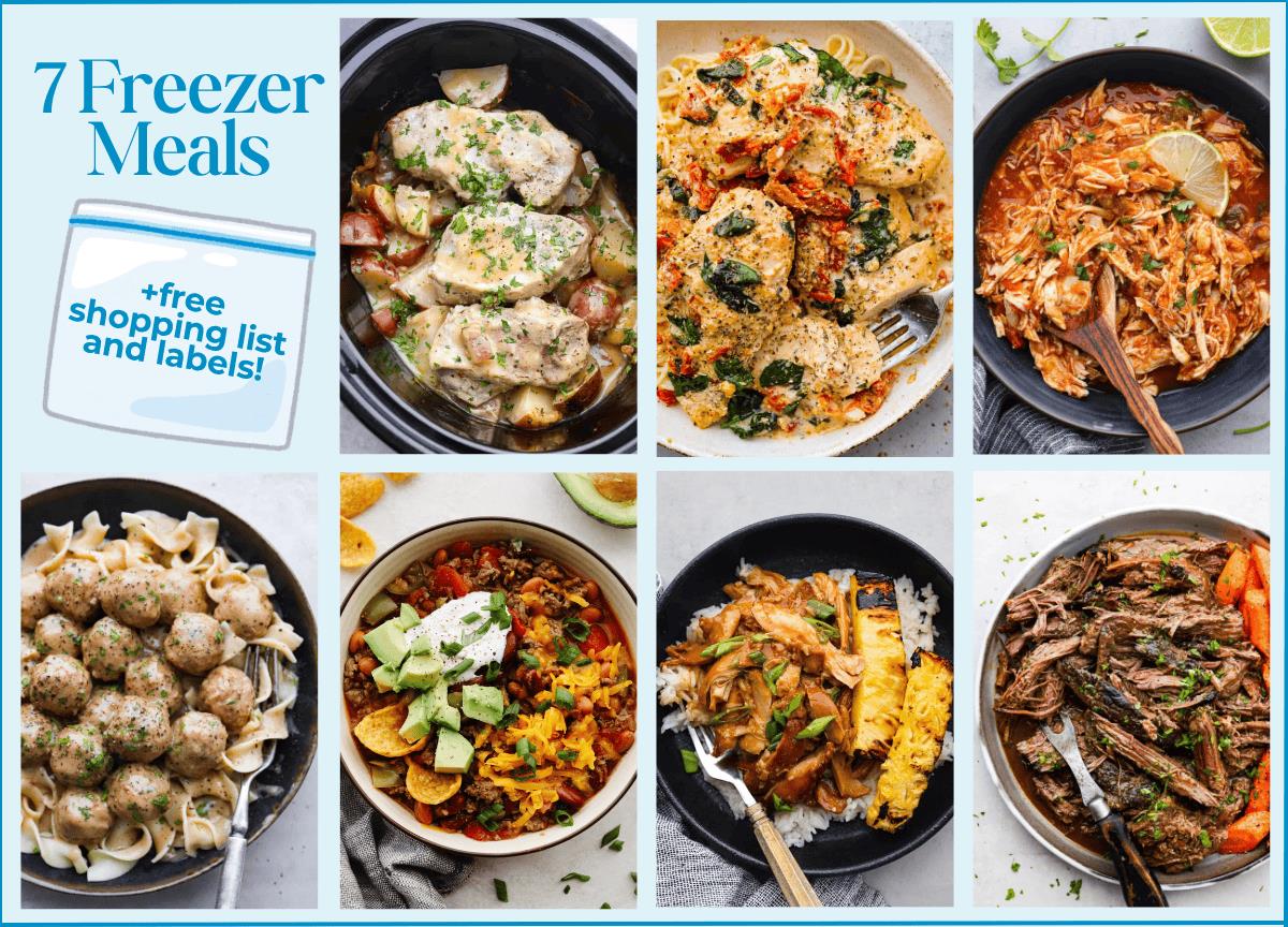 7 Dinners You Can Freeze Currently and Eat Later On!