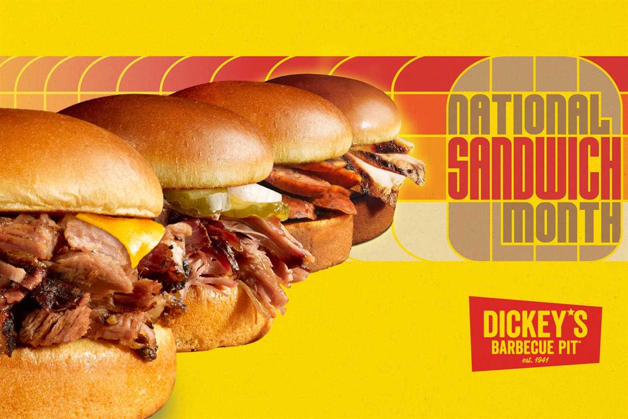 Dickey's Barbeque Celebrates National Sandwich Month with New Sandwich Buffet and Exclusive Cost Savings