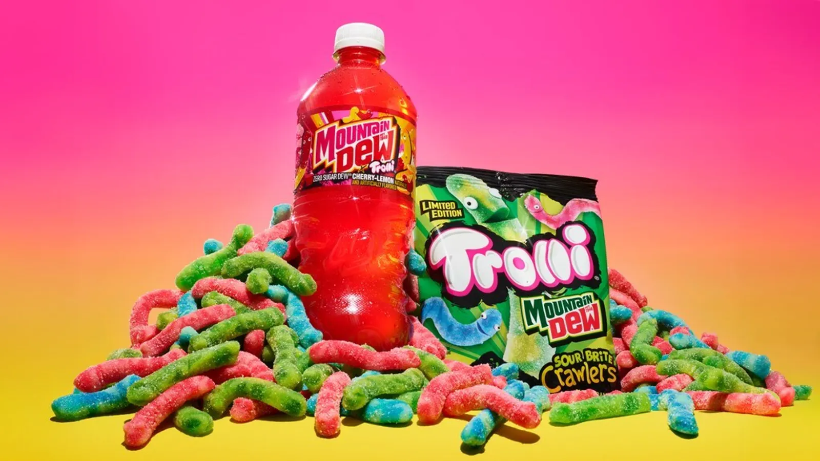 Leftovers: Mountain Dew and Trolli link on sweet, soft drink|Twinings splashes right into refresher courses