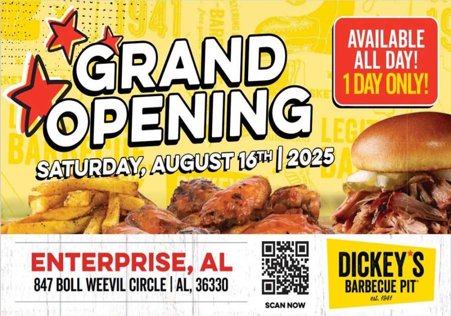 Dickey's barbeque Pit Brings Texas Flavor to Business, AL .