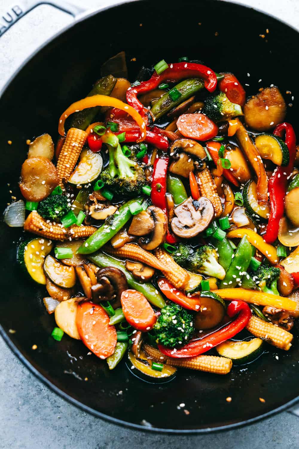20 Minute Garlic Shrimp Stir Fry