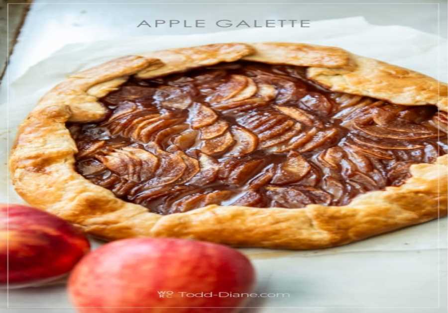 Apple Galette with Flaky Homemade Pie Crust