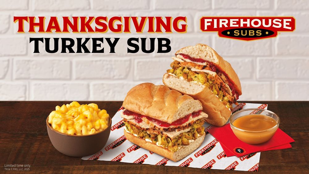 Firehouse Subs Brings Back Fan-Favorite Thanksgiving Turkey Sub with New Sides for a Complete Holiday Feast