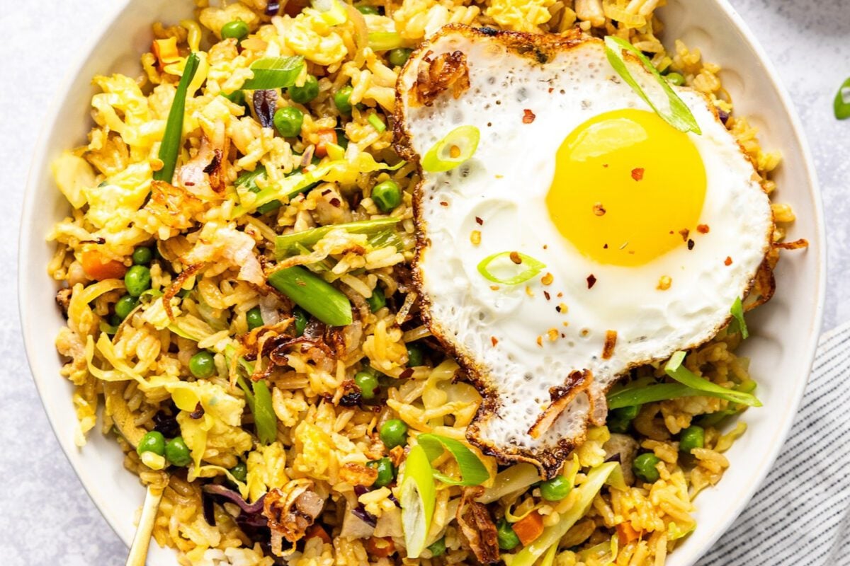 Poultry Nasi Goreng (Indonesian Fried Rice).