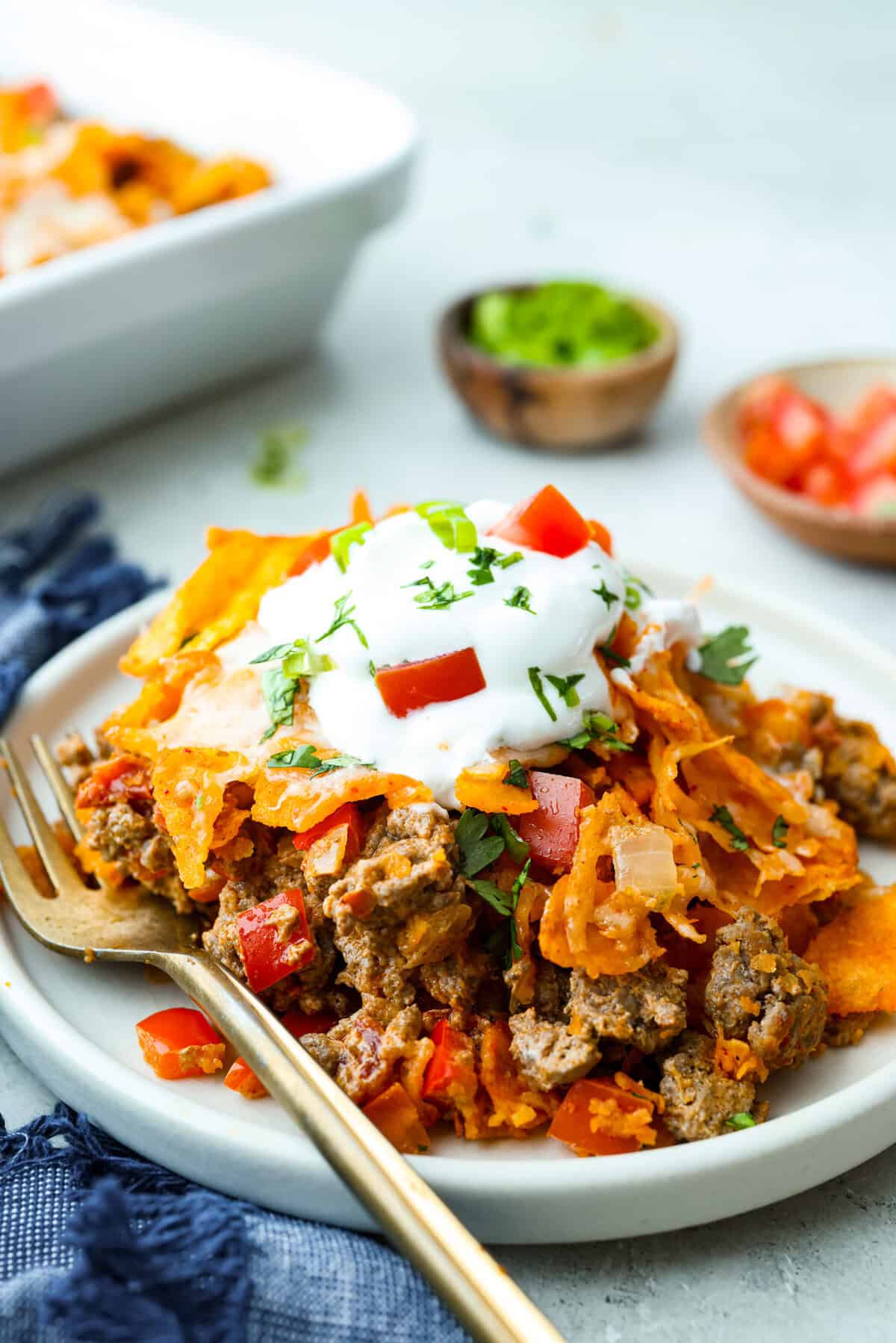 Crunchy Doritos Covered Dish
