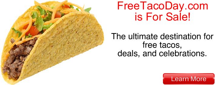 FreeTacoDay.com is For Sale!