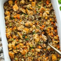 Traditional Sourdough Stuffing