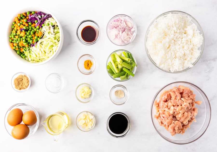 Poultry Nasi Goreng (Indonesian Fried Rice).