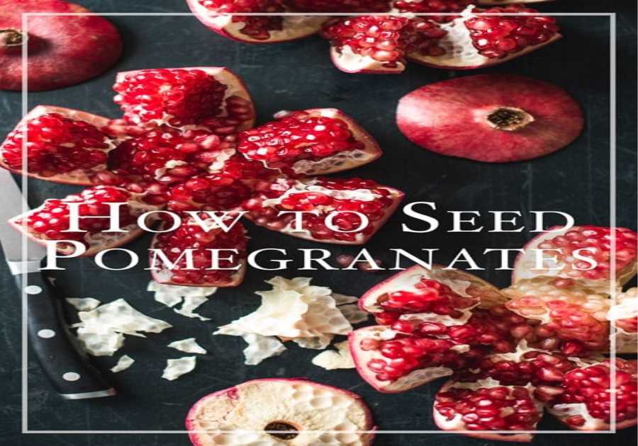 How to Seed Pomegranates Without Resembling a Murder Scene