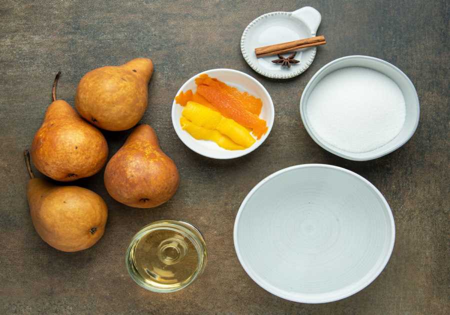 Poached Pears