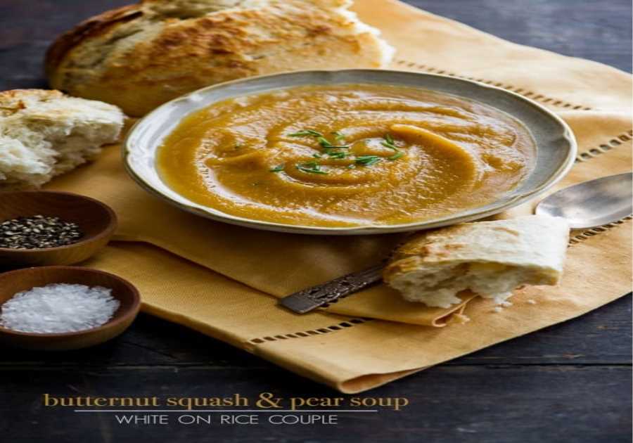 Milk Free Butternut Squash and Pear Soup