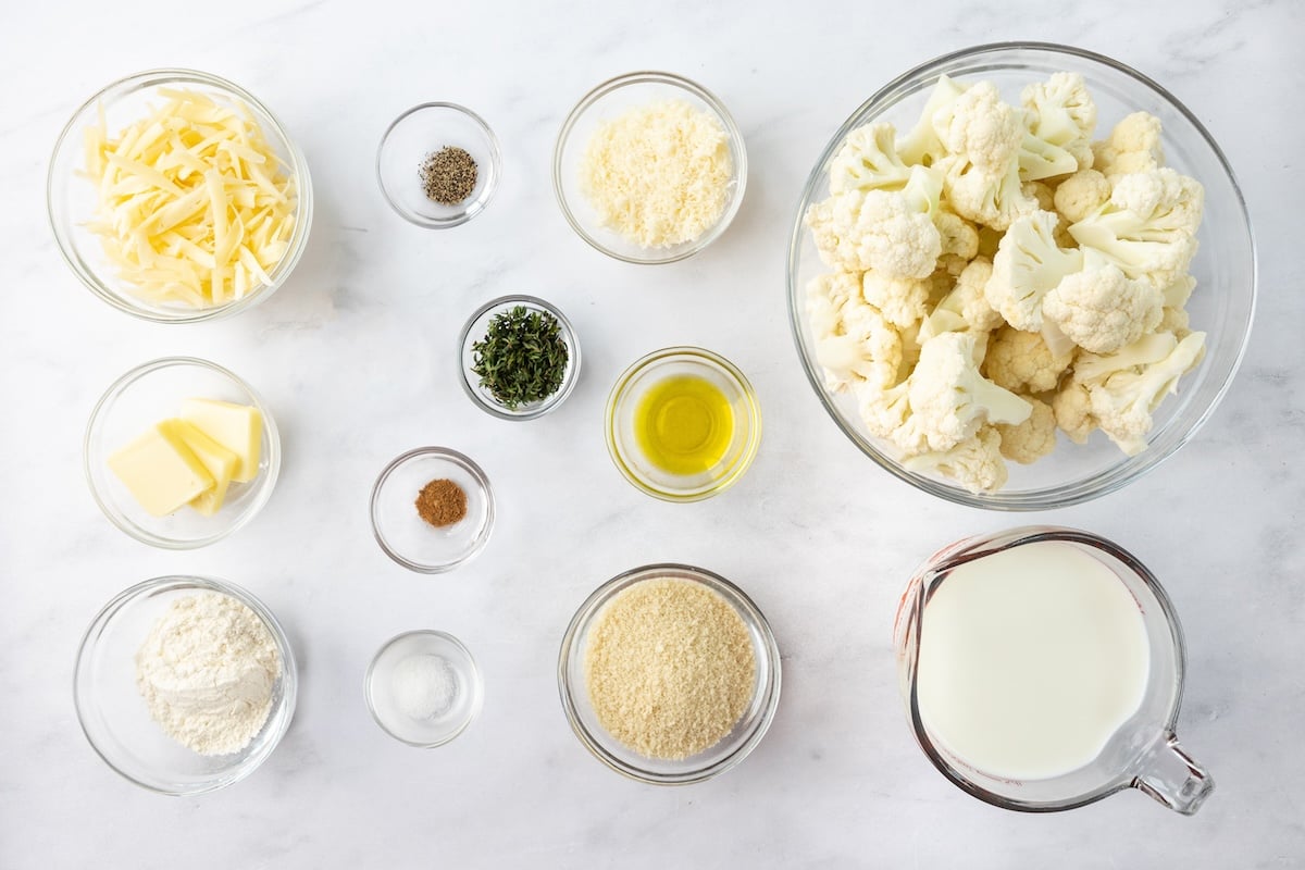cauliflower gratin ingredients