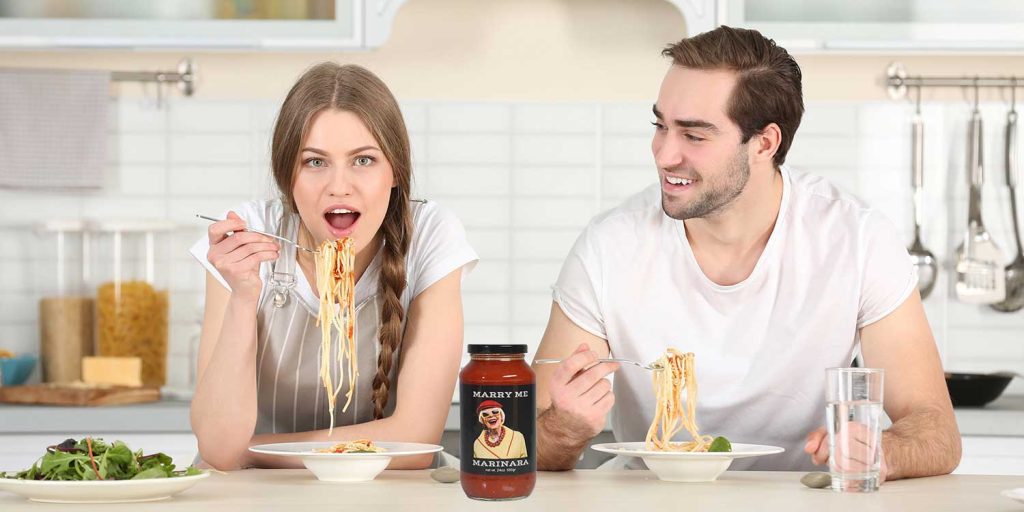 Marry Me Marinara Pasta Sauce Shared by couple