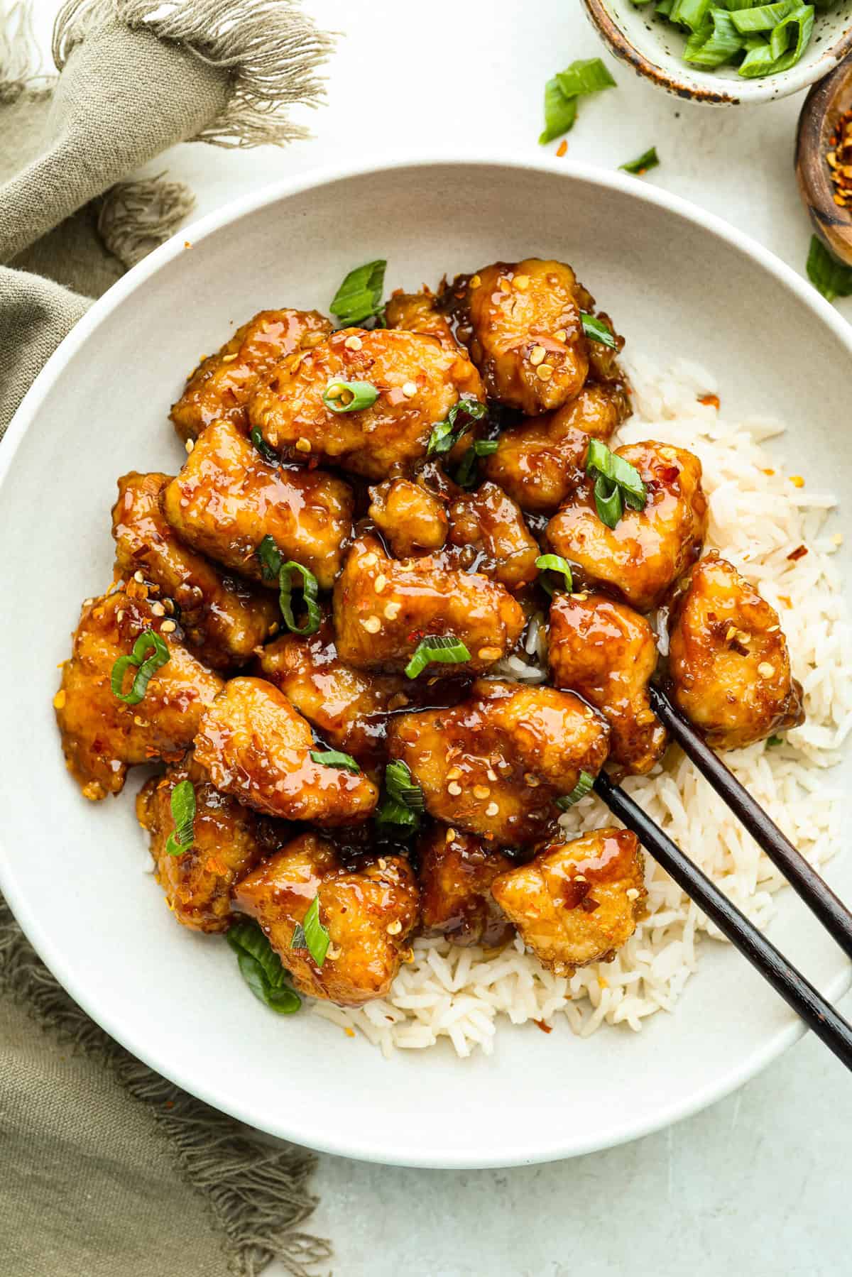 Baked General Tso's Poultry
