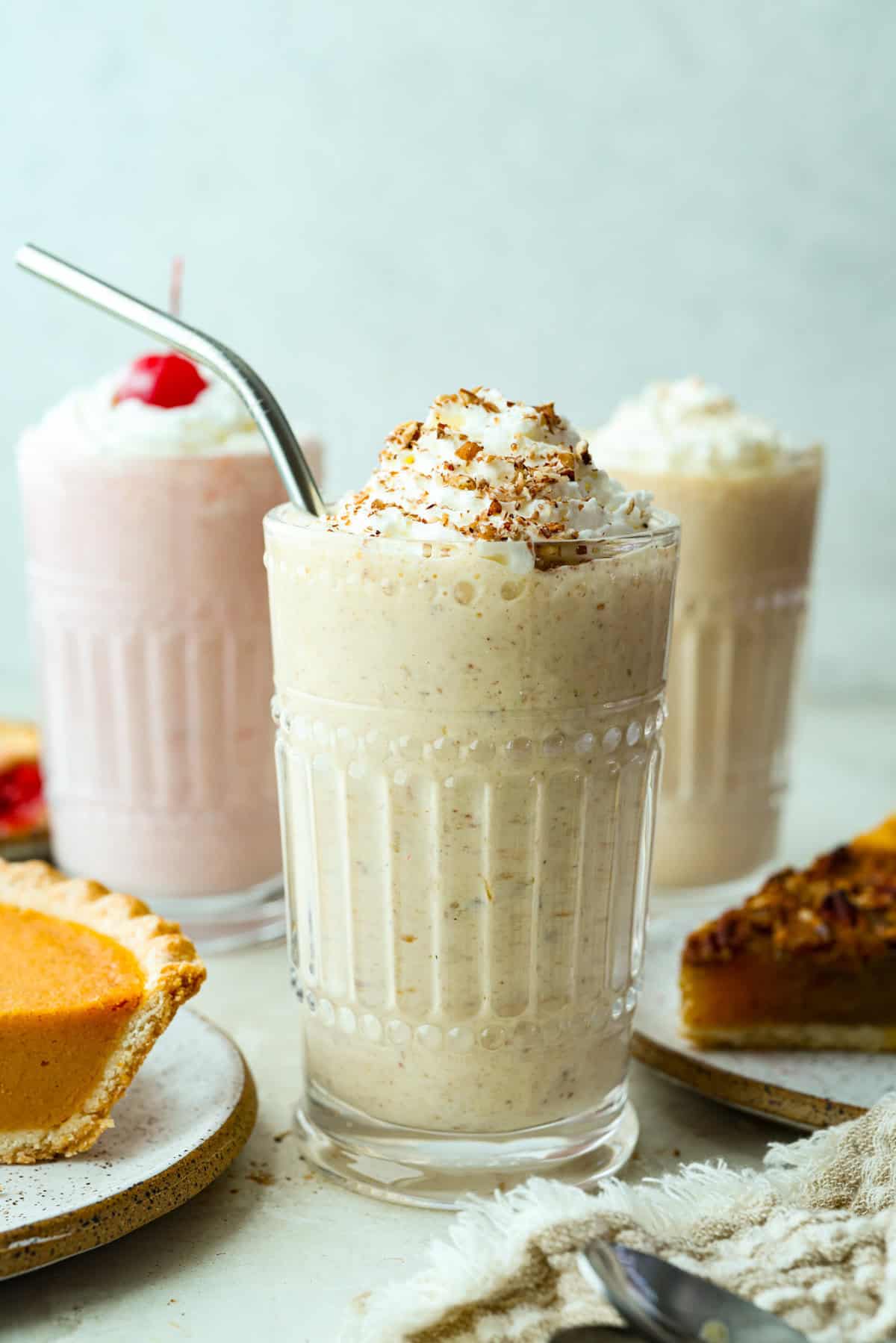 Leftover Pie Milkshakes