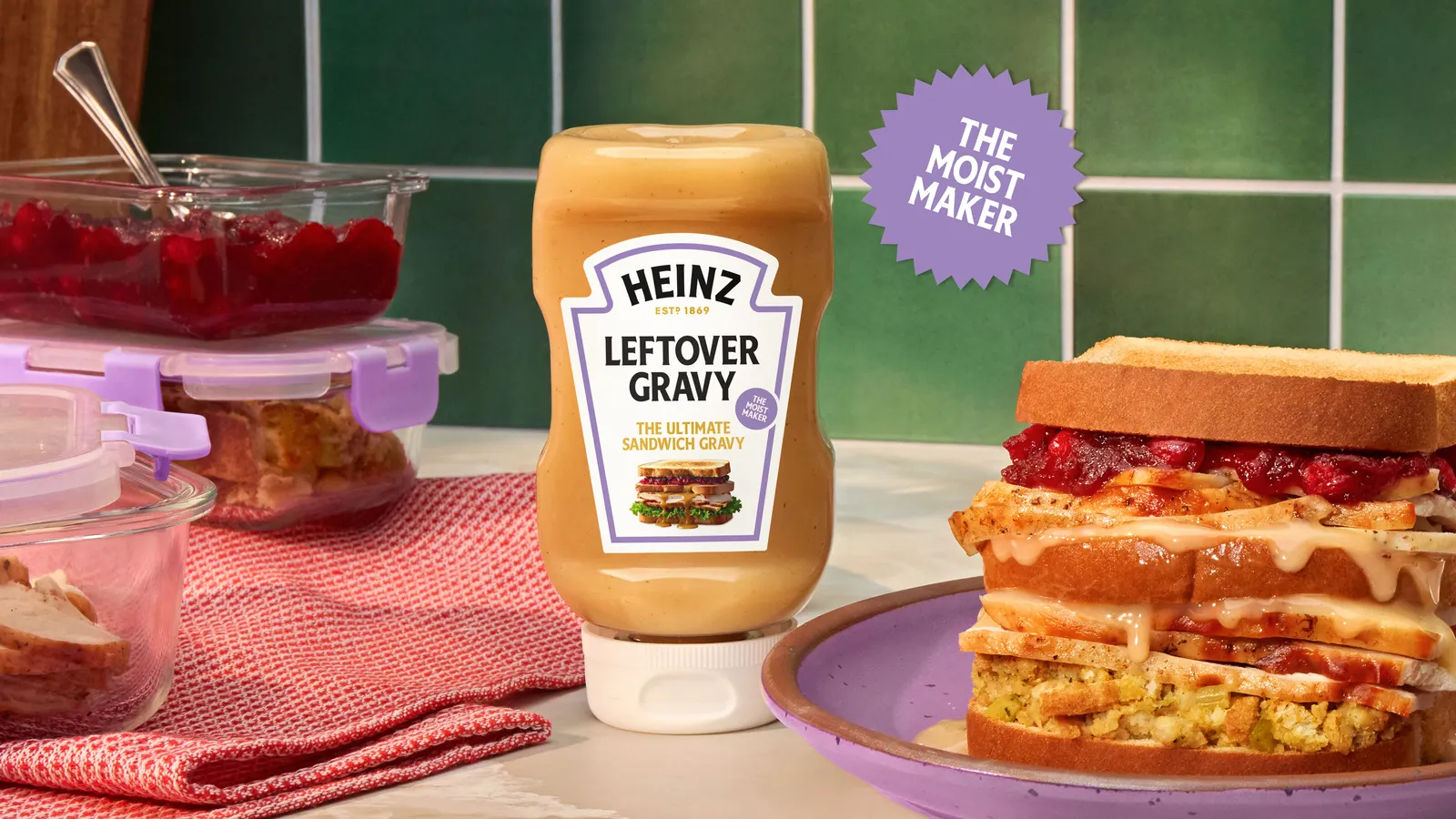 Leftovers: Heinz provides squeezable gravy for Thanksgiving leftovers|Novak Djokovic buys sorghum snacks