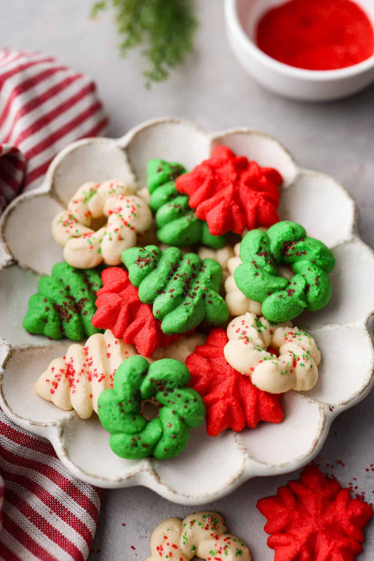 Christmas Sprinkle Cookies