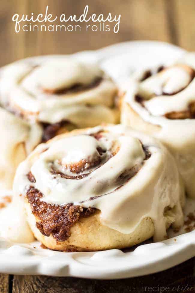 Cinnamon Roll Icing