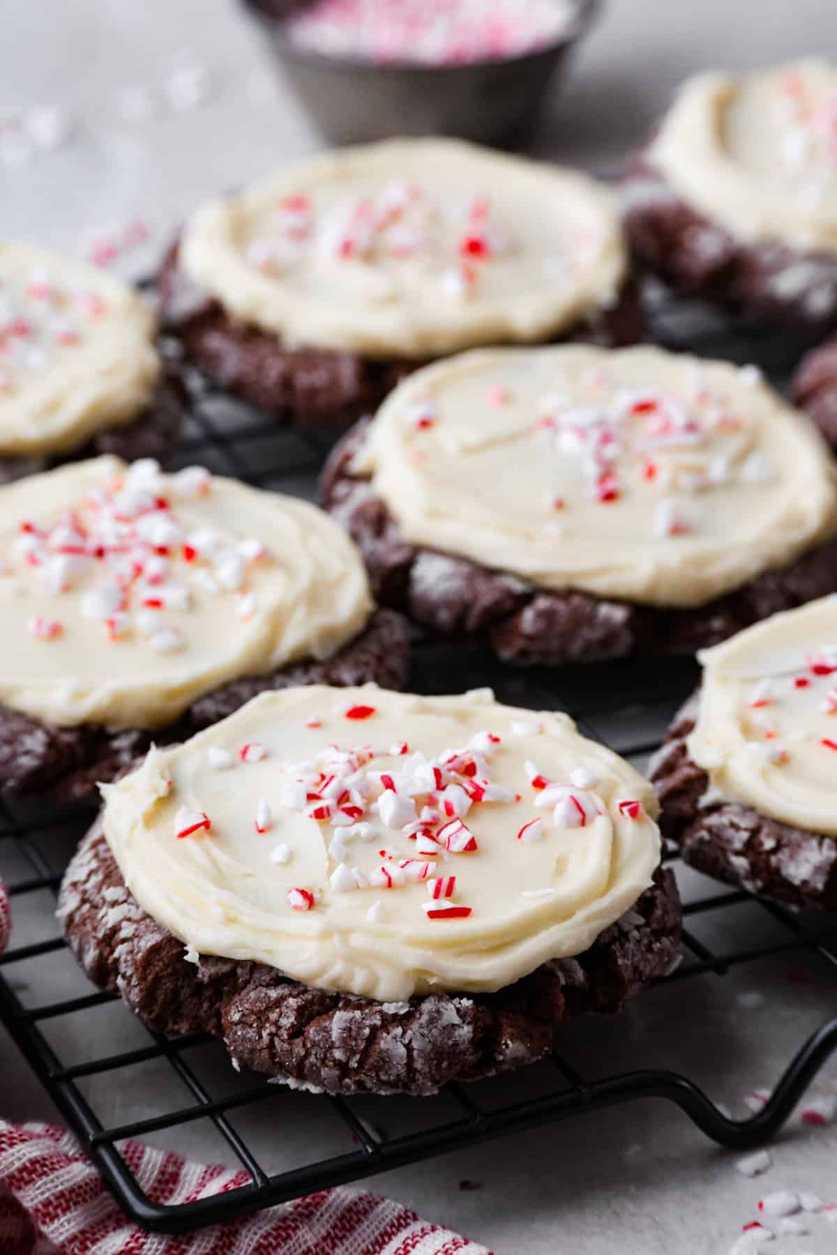 Chocolate Peppermint Cookies (Swig Copycat).