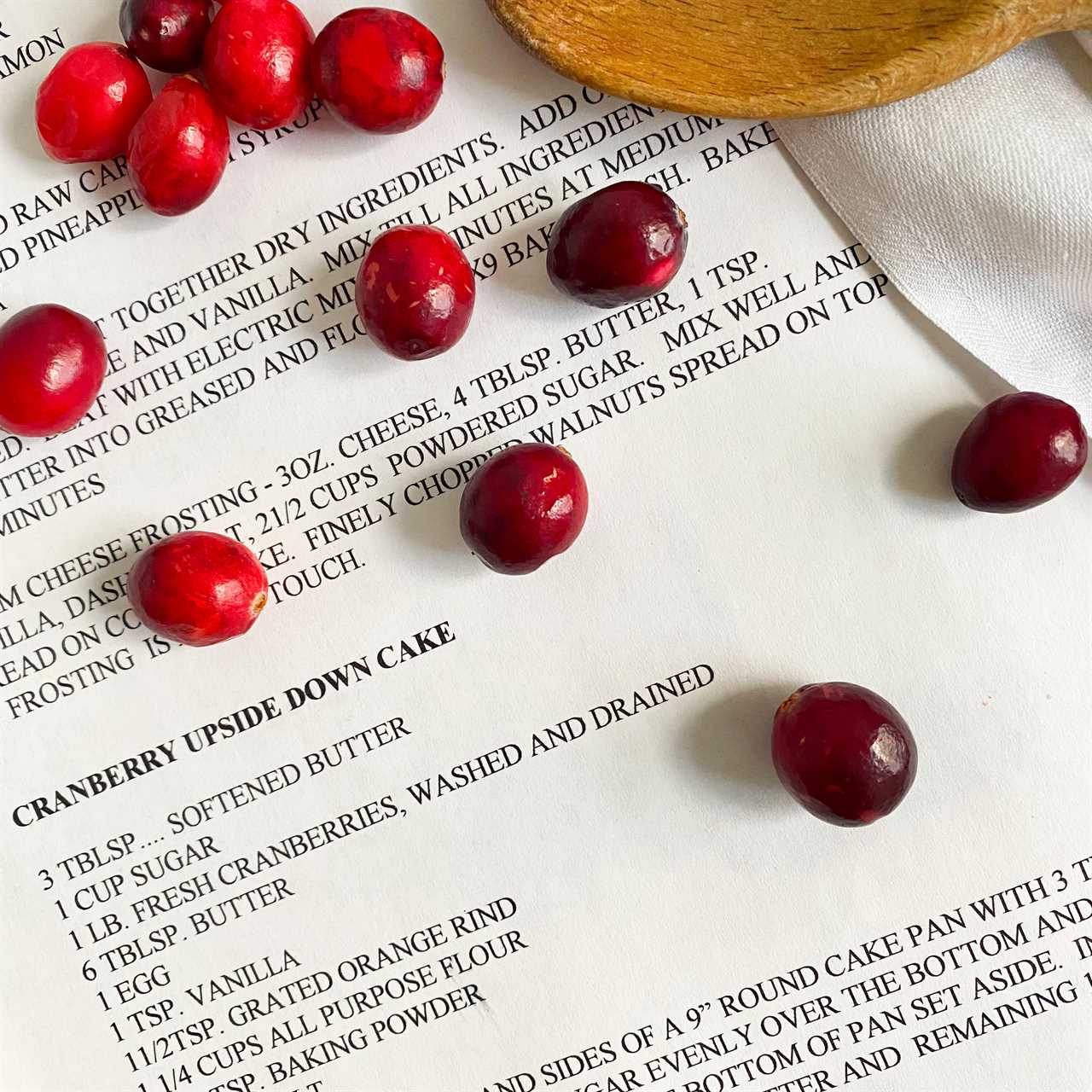 A Cranberry Cake at Xmas