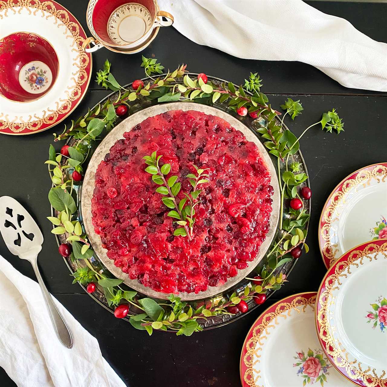 A Cranberry Cake at Xmas