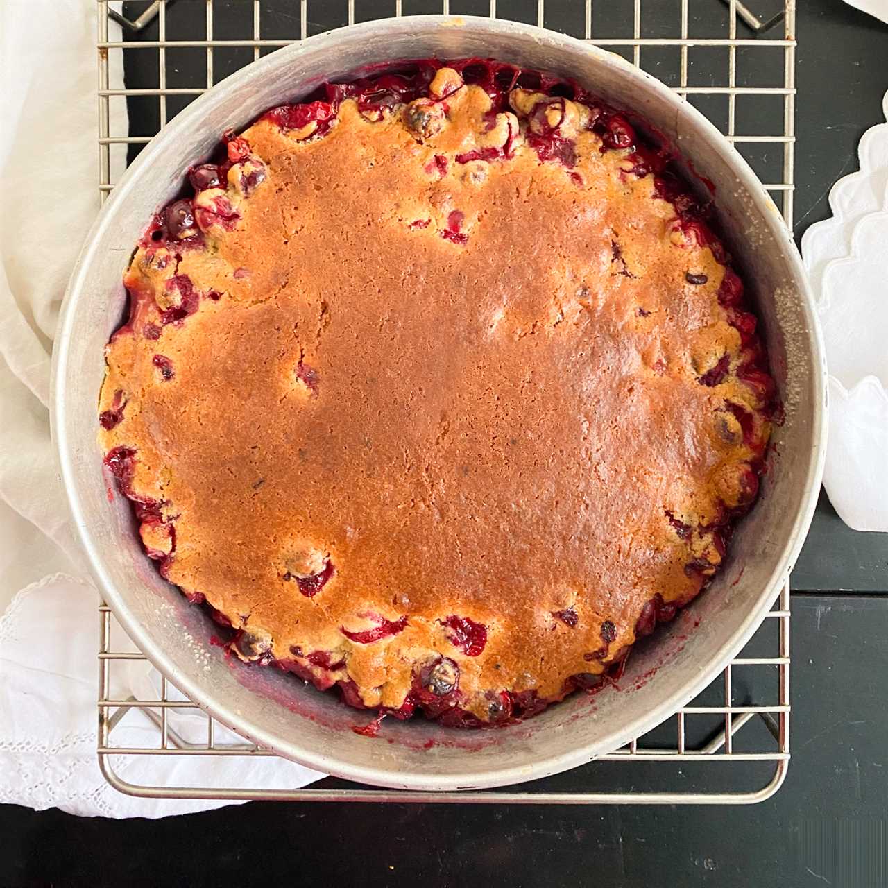 A Cranberry Cake at Xmas