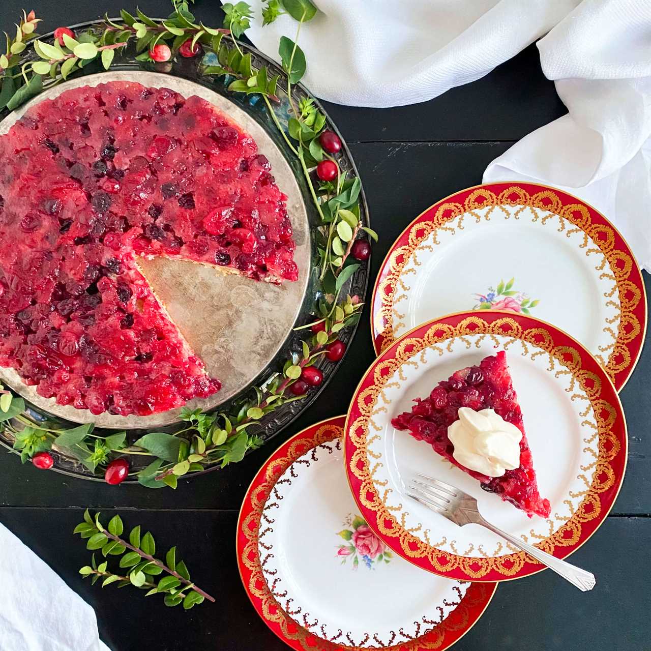 A Cranberry Cake at Xmas