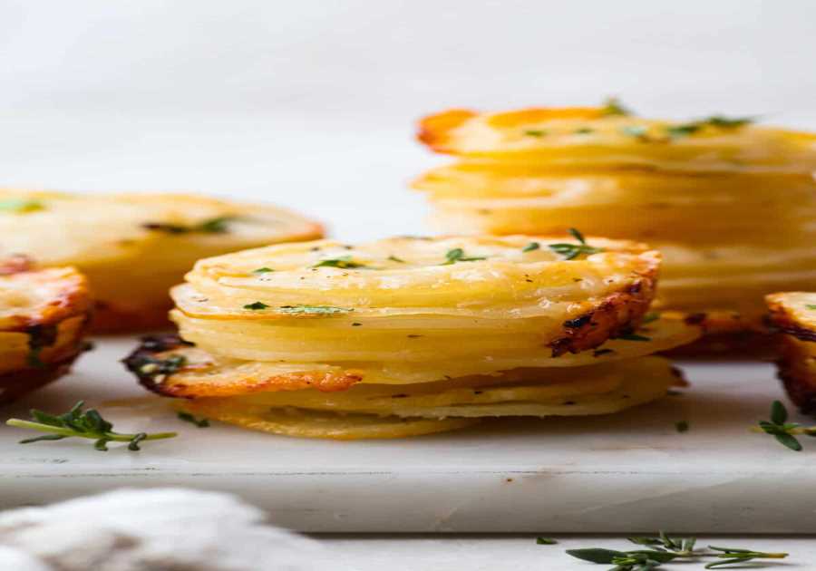 Easy Potato Stacks