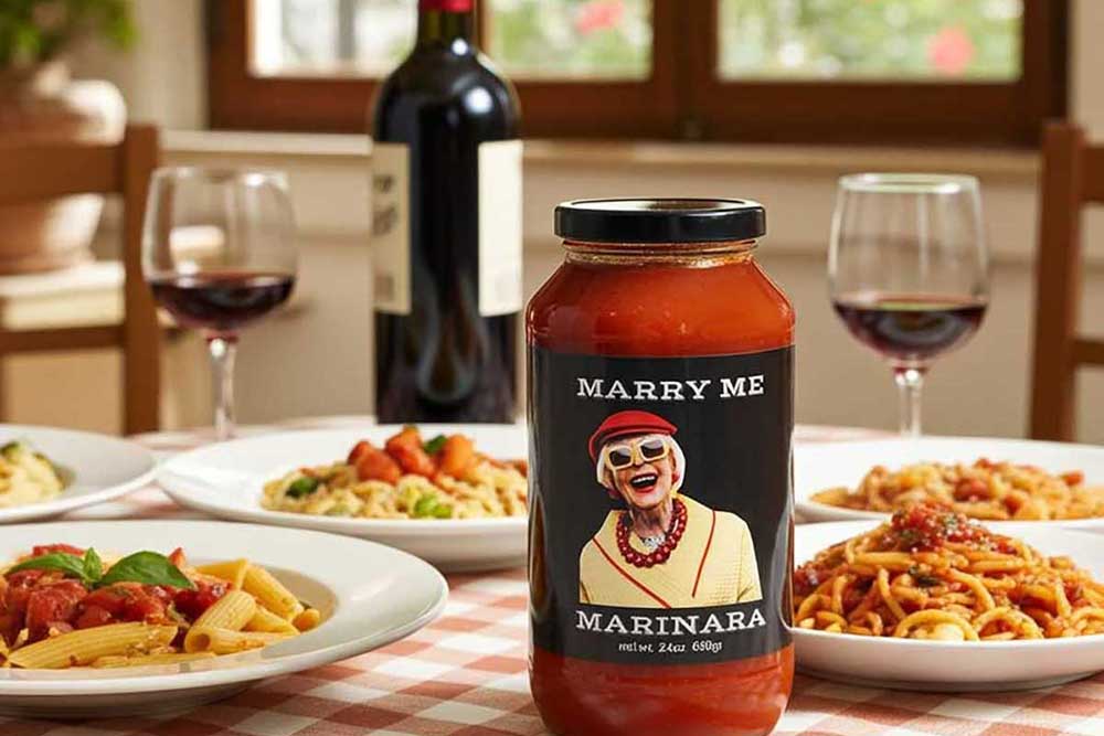 marry me marinara romantic dinner for two at home package