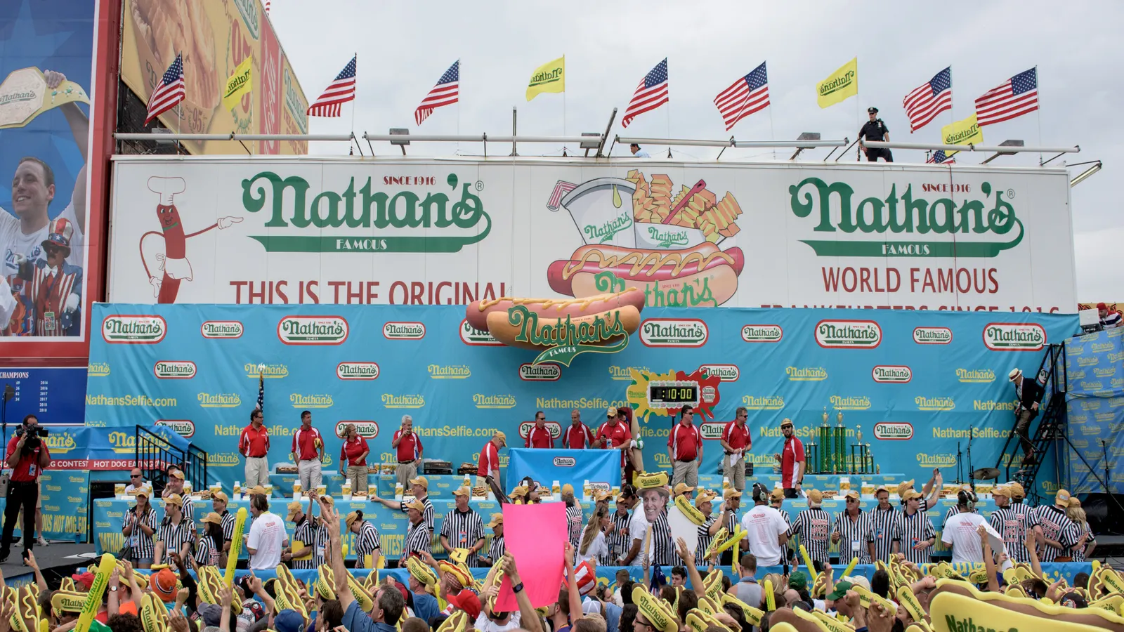 Smithfield Foods to acquire Nathan's Famous for $450M.