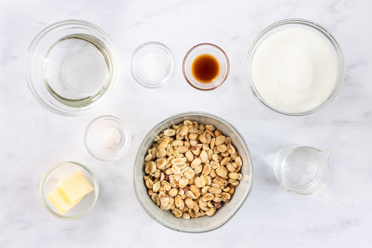 peanut brittle ingredients