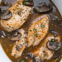 Crockpot Hen Marsala