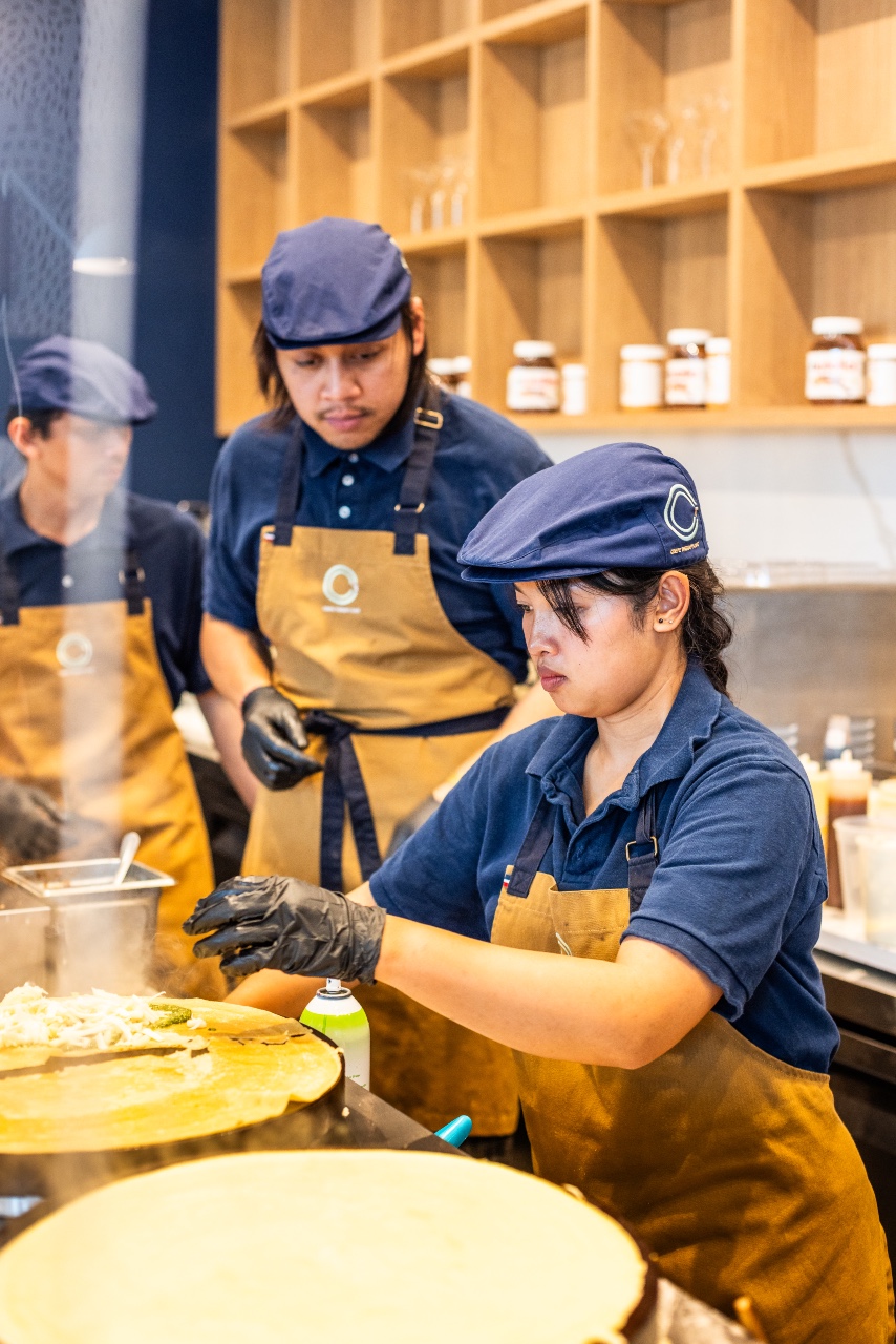 The Secret Active Ingredient at Crepe Therapy Coffee Shop Is the 'Adapter'.
