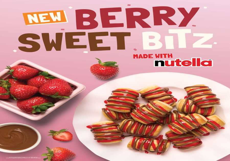 Wetzel's Pretzels Introduces Berry Dessert Bitz made with Nutella, Watermelon Strawberry Lemonade With Mango Boba
