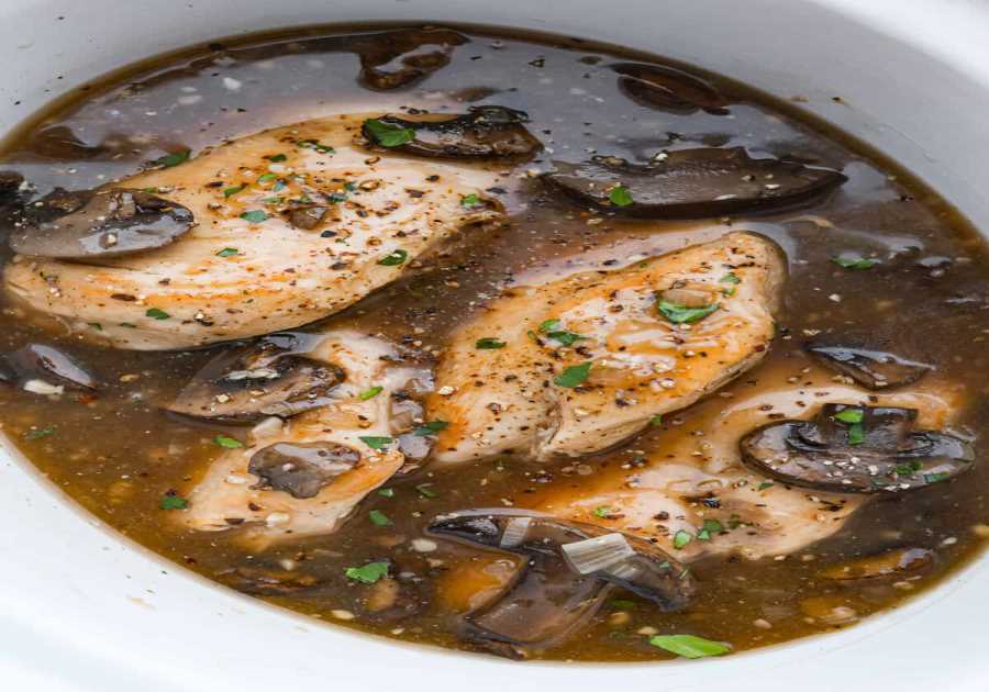 Crockpot Hen Marsala