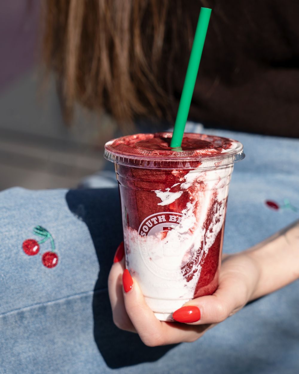 South Block Cherry Blossom Smoothie