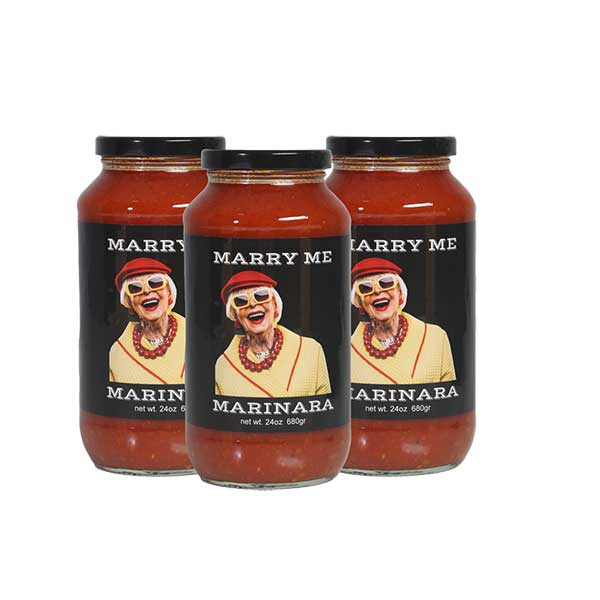 Marry Me Marinara gourmet pasta sauce — lycopene health benefits in a clean all-natural small-batch sauce