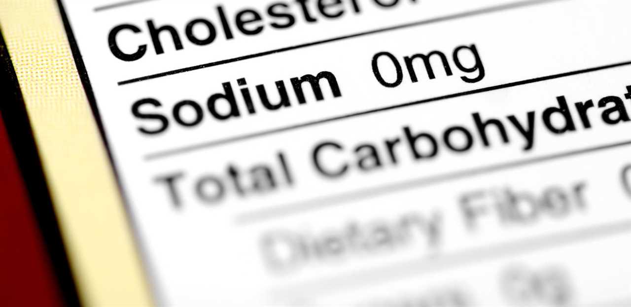 Sunday Edition: Sodium