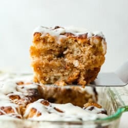 Cinnamon Roll Butter Swim Biscuits