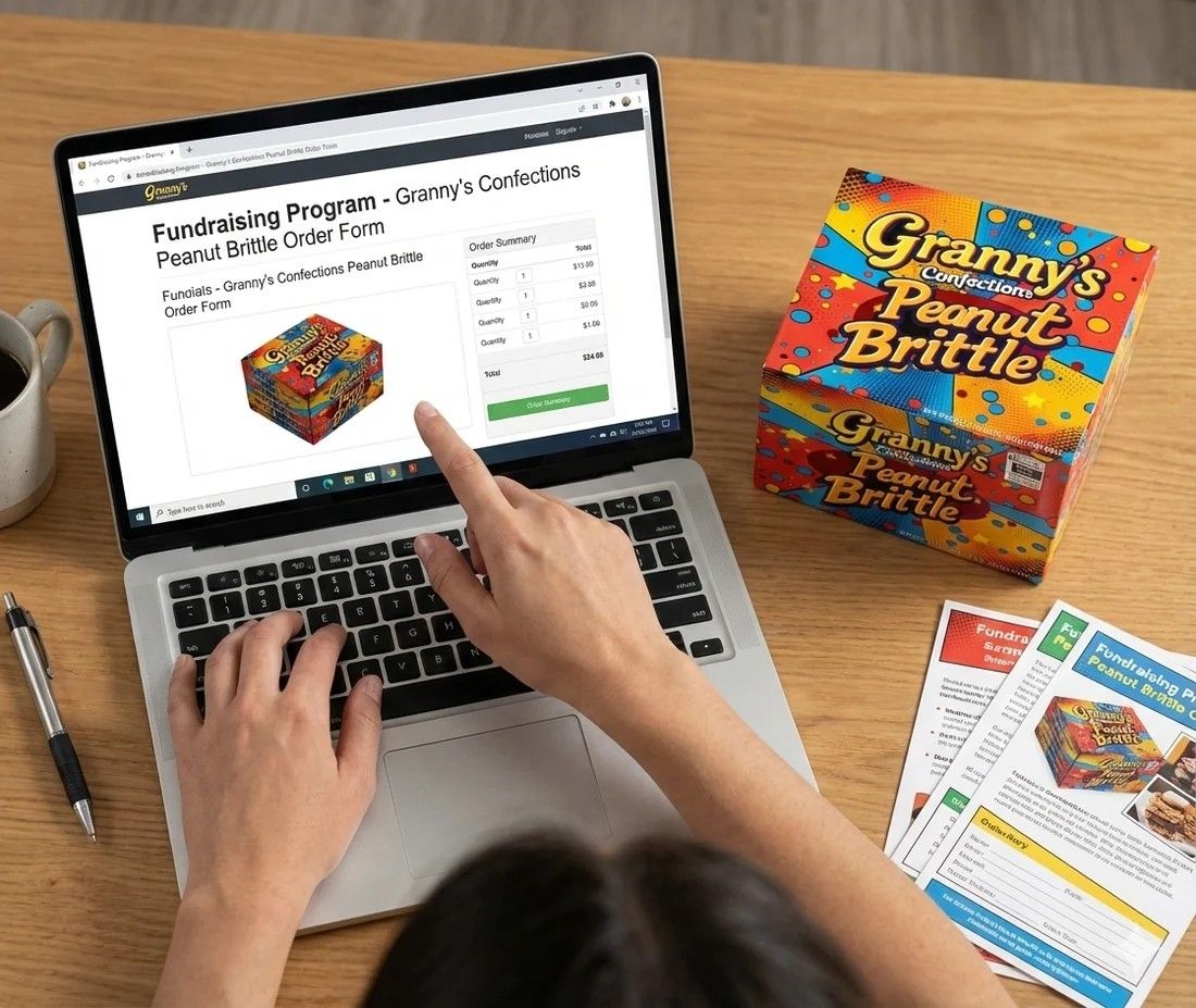 Granny's Confections Launches New Fundraising Program: Earn 30% Back for Your Group with Delicious Handmade Peanut Brittle and Caramel Popcorn